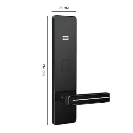 กลอนประตูดิจิตอล WINMAX รุ่น WN-S19 สีดำ เหมาะสำหรับโรงแรม_3